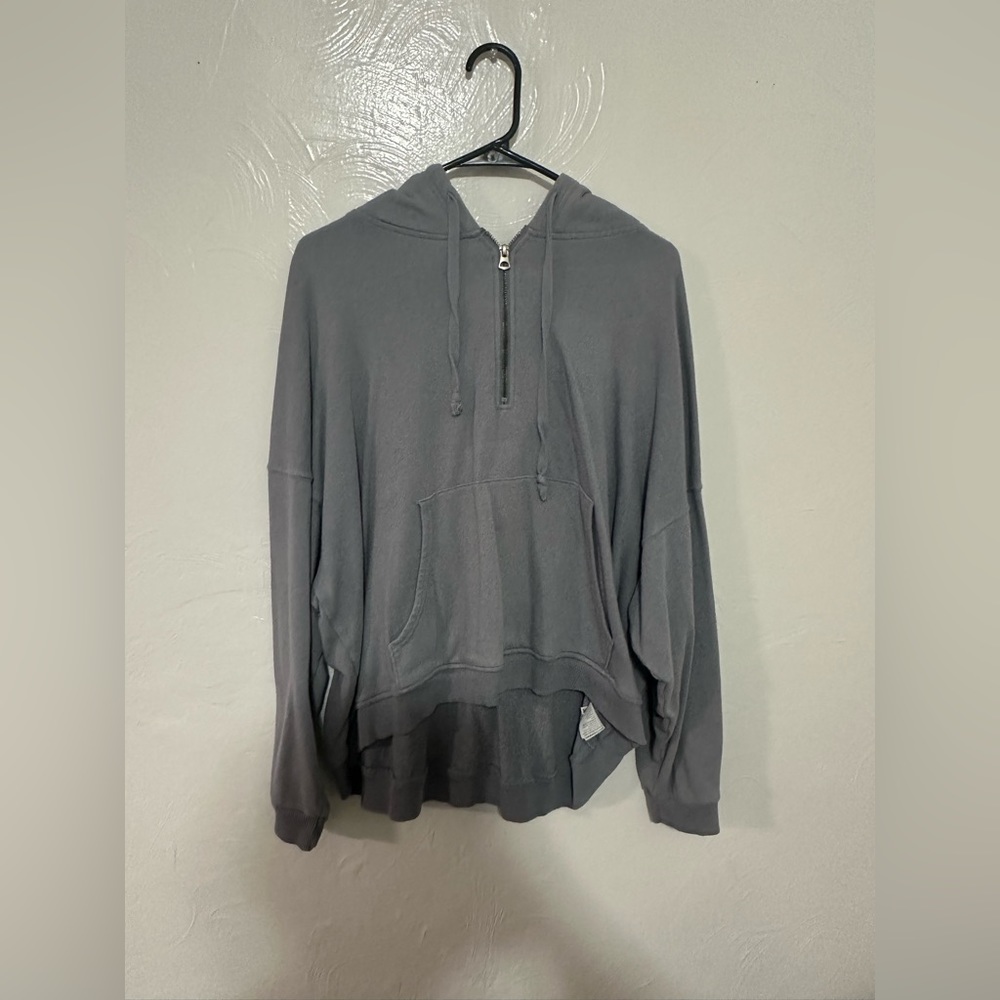 American Eagle oversized half zip sweatshirt